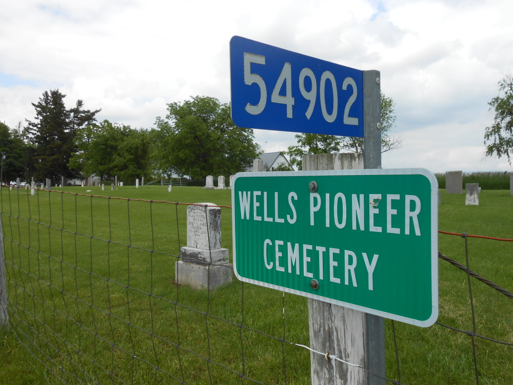 Lucas County Iowa Cemeteries Wells (Clore) Pioneer Cemetery