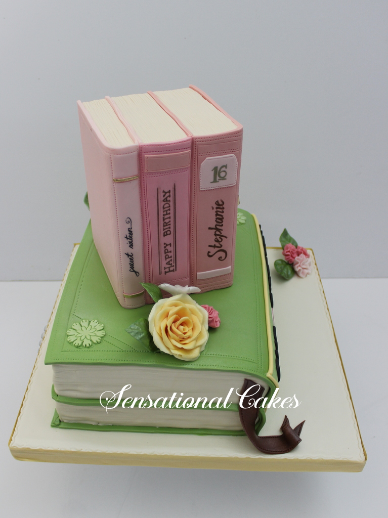 The Sensational Cakes 3d book cake theme birthday cake singapore