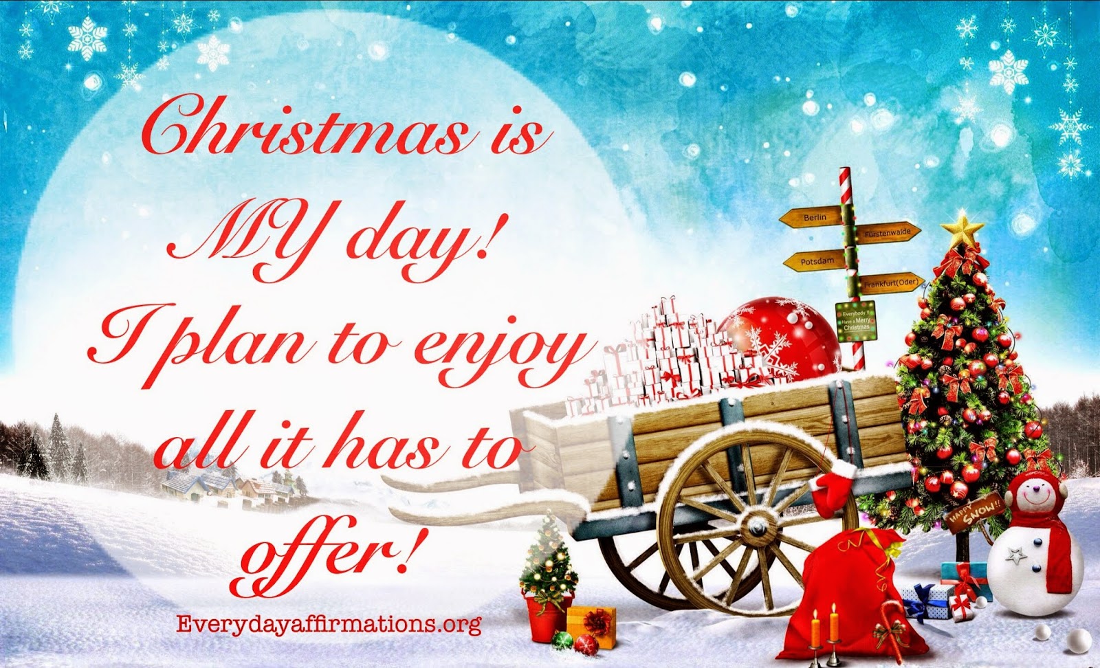 Daily Affirmations, affirmations for christmas, newyear affirmations