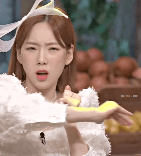 머리에 리본 태연 (놀토)
