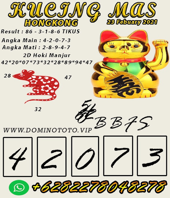 42 Prediksi jp hk 23 februari 2021