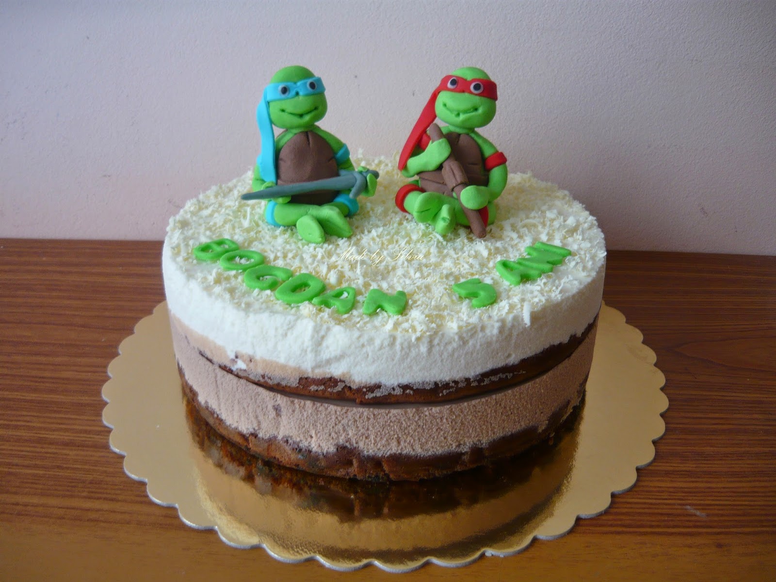 Natural tort cu Testoasele Ninja