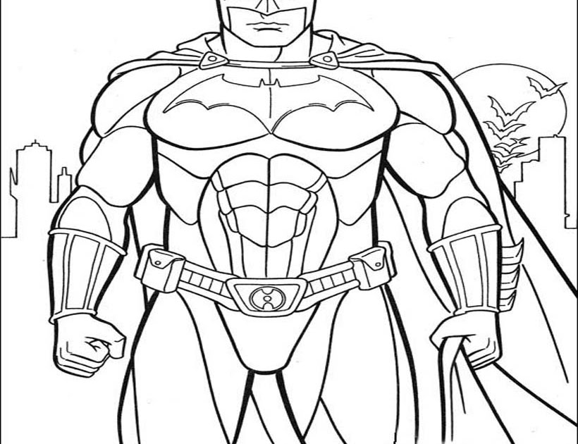 Batman coloring pictures pages for kids Coloring Cartoons