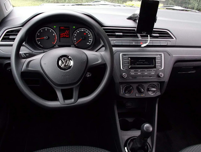 VW Gol 1.0 Trendline 2017 - interior