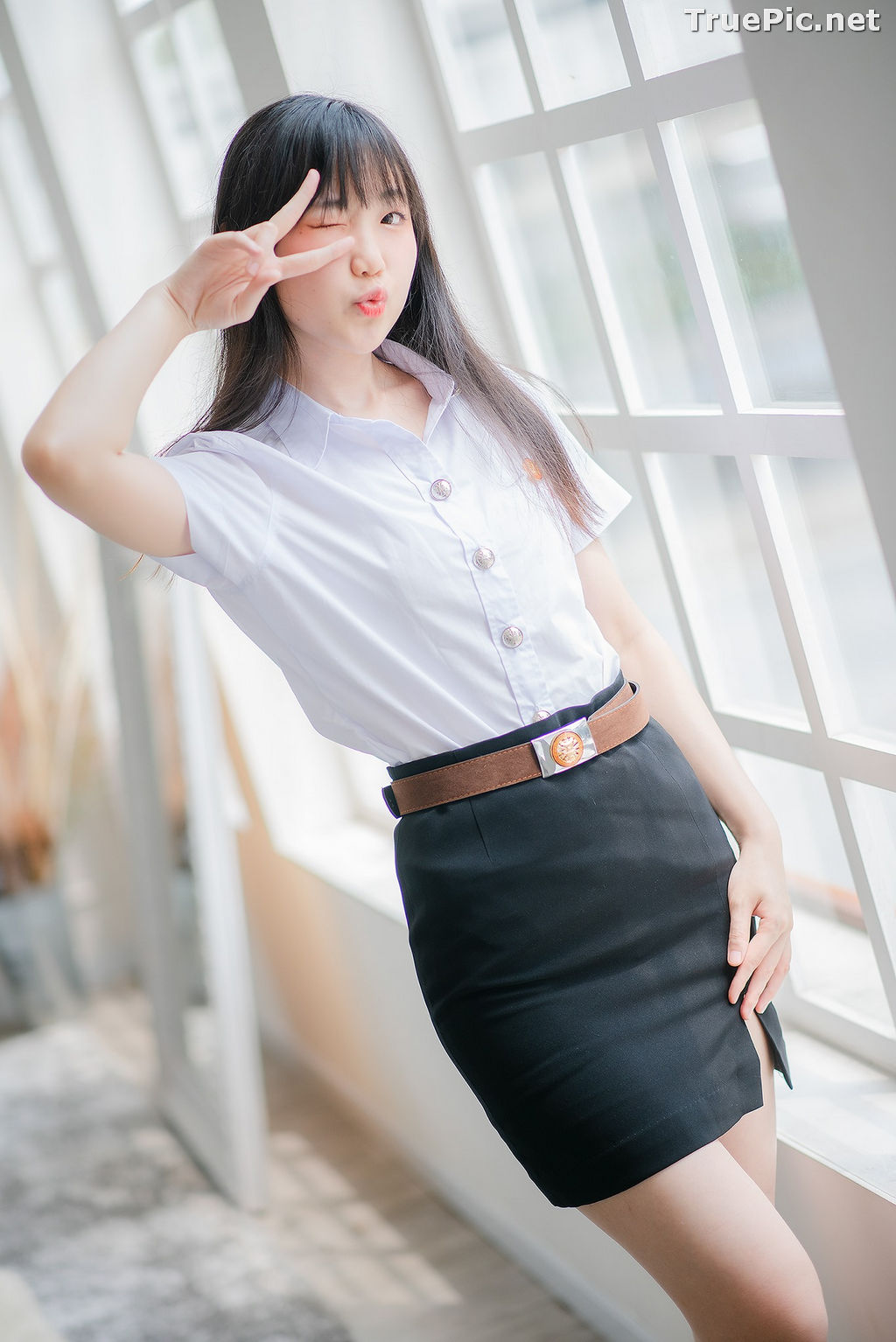 Image Thailand Model - Miki Ariyathanakit - Cute Student Girl - TruePic.net - Picture-16