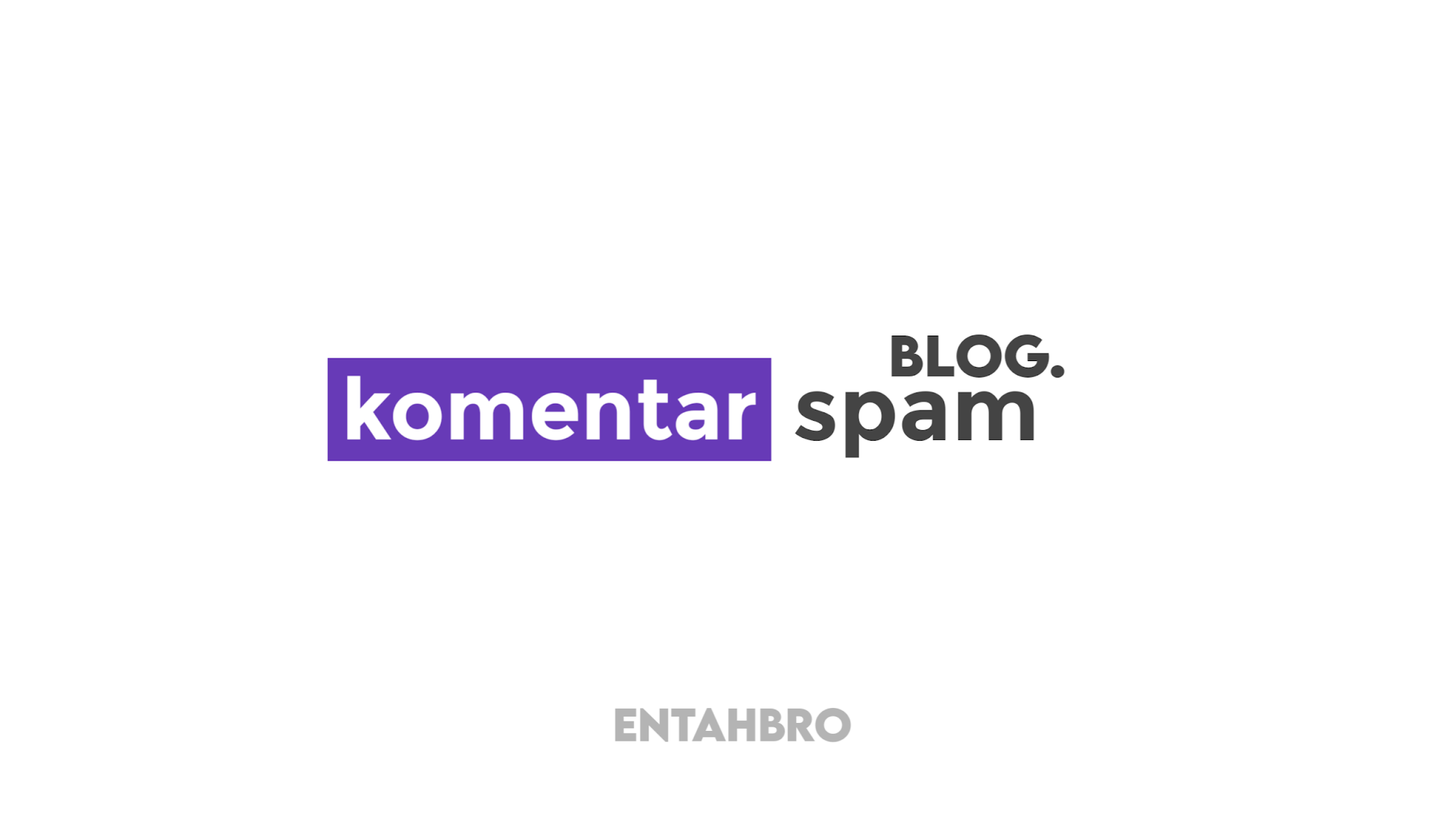 mengatasi spam komentar di blogspot
