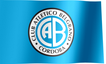 Atlético Belgrano Fan Flag (GIF) - All Waving Flags