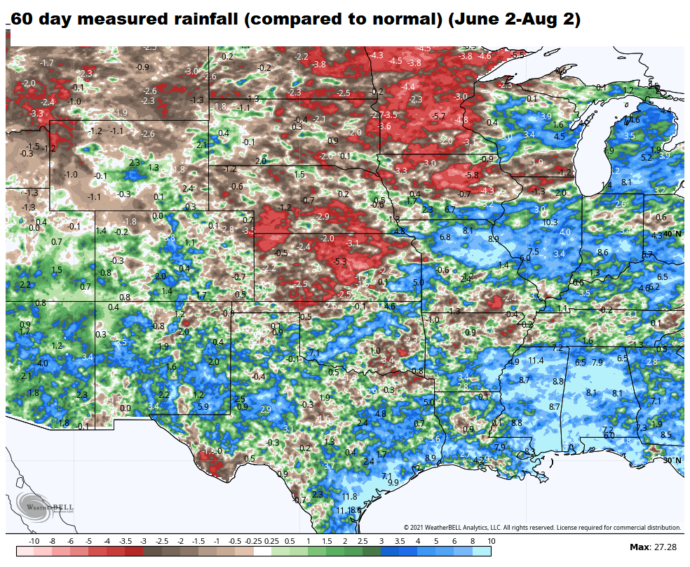 Ross' Blog Very dry in Kansas, but hopeful signs are showing