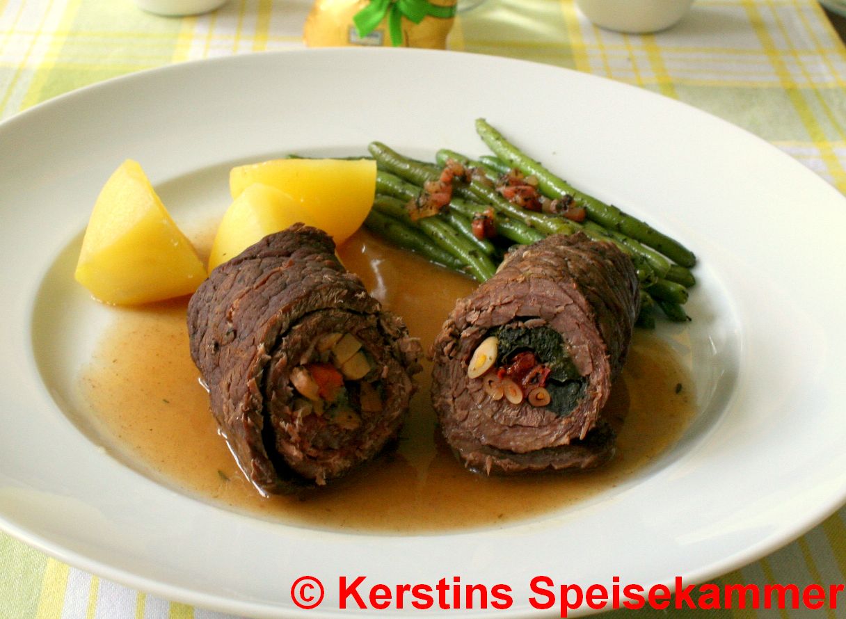 Kerstins Speisekammer: Rouladen mit 2-erlei Füllung - Osteressen Teil 2 Kerstins Speisekammer: Rouladen mit 2-erlei Füllung - Osteressen Teil 2