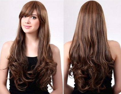 Contoh Model Rambut Keriting Gantung Terbaru 2017