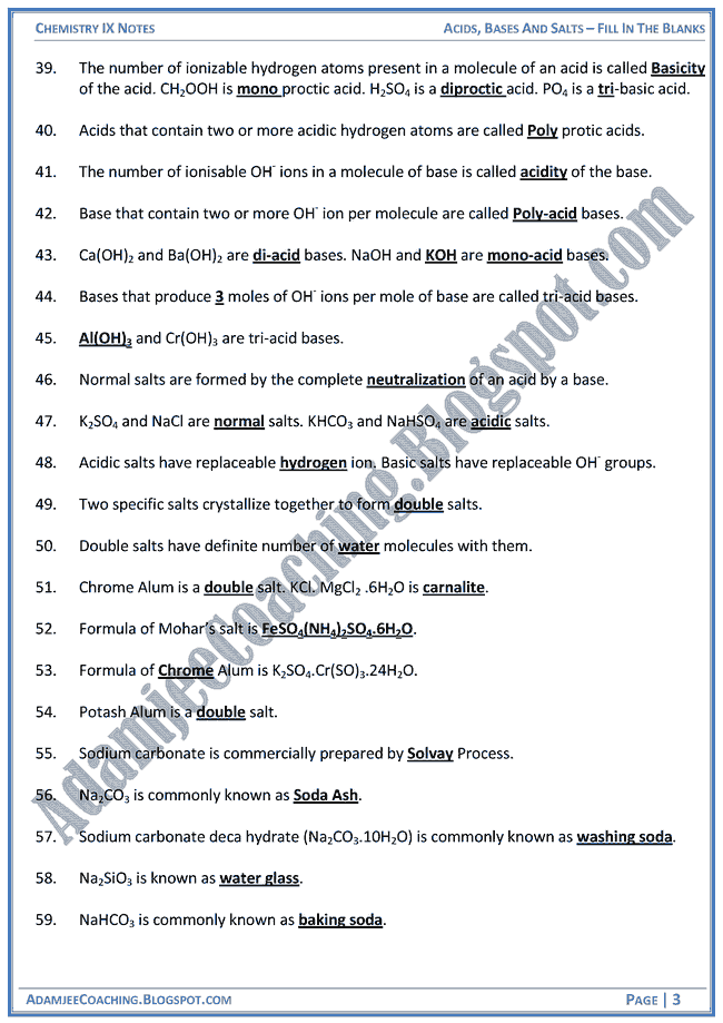 adamjee-coaching-acids-bases-and-salts-fill-in-the-blanks-chemistry-ix