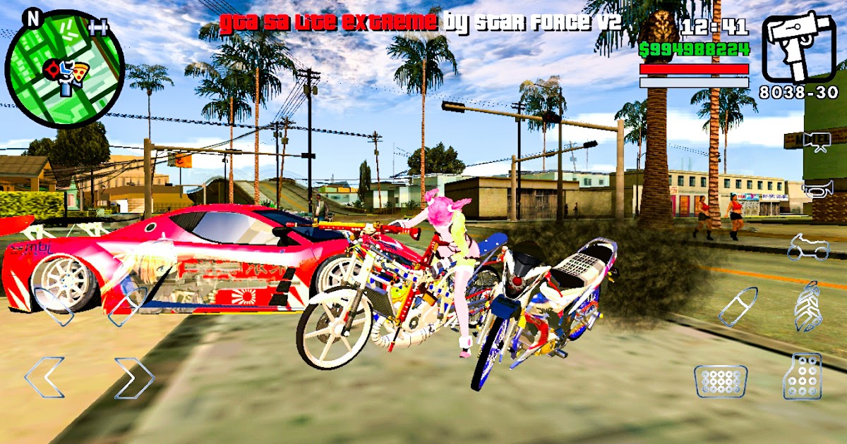 Gta sa lite android: Mod kendaraan gta sa lite
