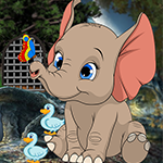 Play Games4King - G4K Descendant Elephant Escape