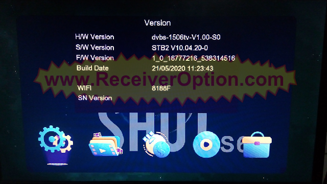 ONE SHOT S6W PLUS 1506TV NEW SOFTWARE WITH ECAST OPTION