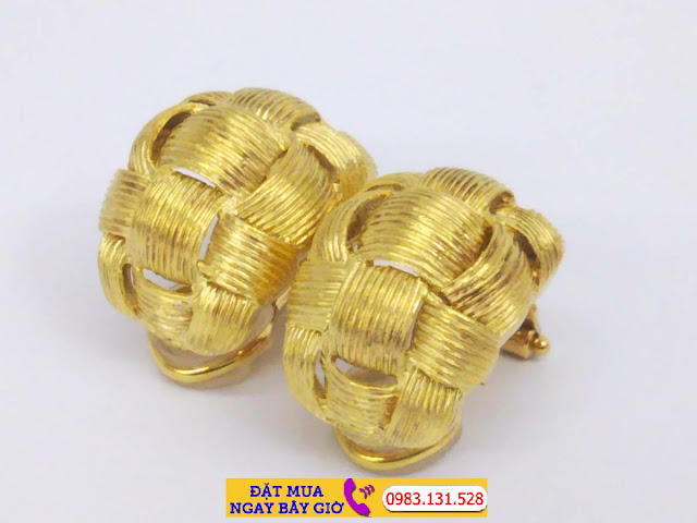 Bông Tai Vàng 18k Đơn Giản Mà Đẹp Nổi Bật Cá Tính Phong Cách Riêng Biệt