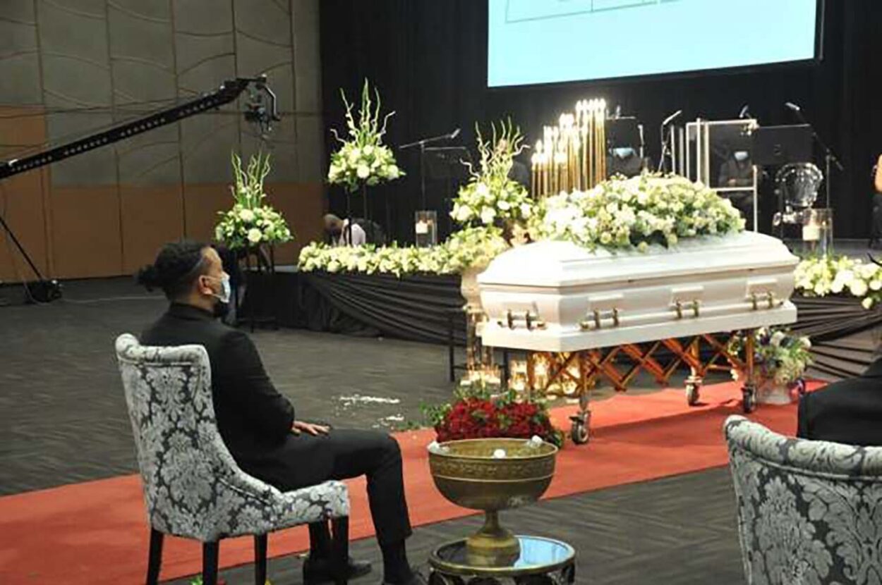 Nelli Tembe funeral pictures