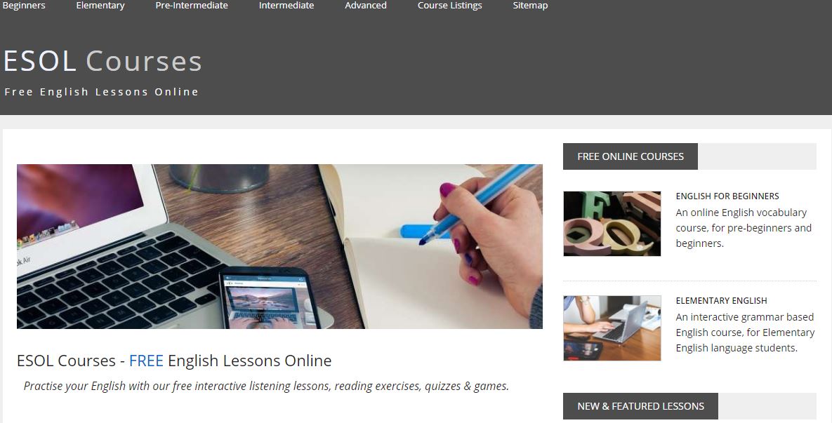 Top 5 Most useful websites for English learning students and Teachers.