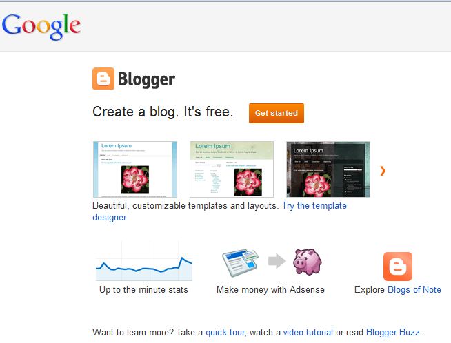 How To Create a blogspot.com blog FREE - OgbongeBlog