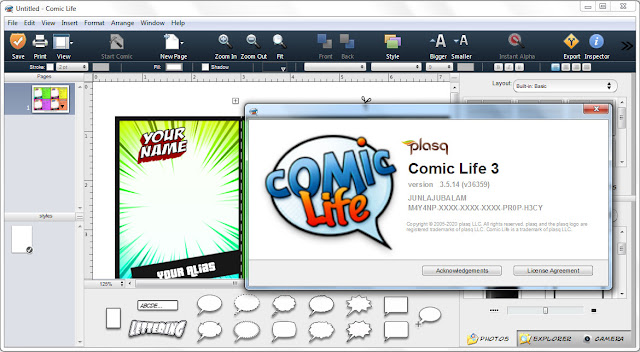 Screenshot Comic Life 3.5.14 (v36359) Full Version Screenshot Comic Life 3.5.14 (v36359) Full Version