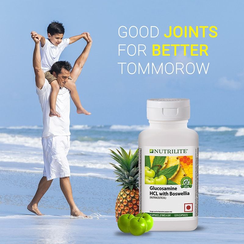 Think Like No Box NUTRILITE Glucosamine HCL with Boswellia