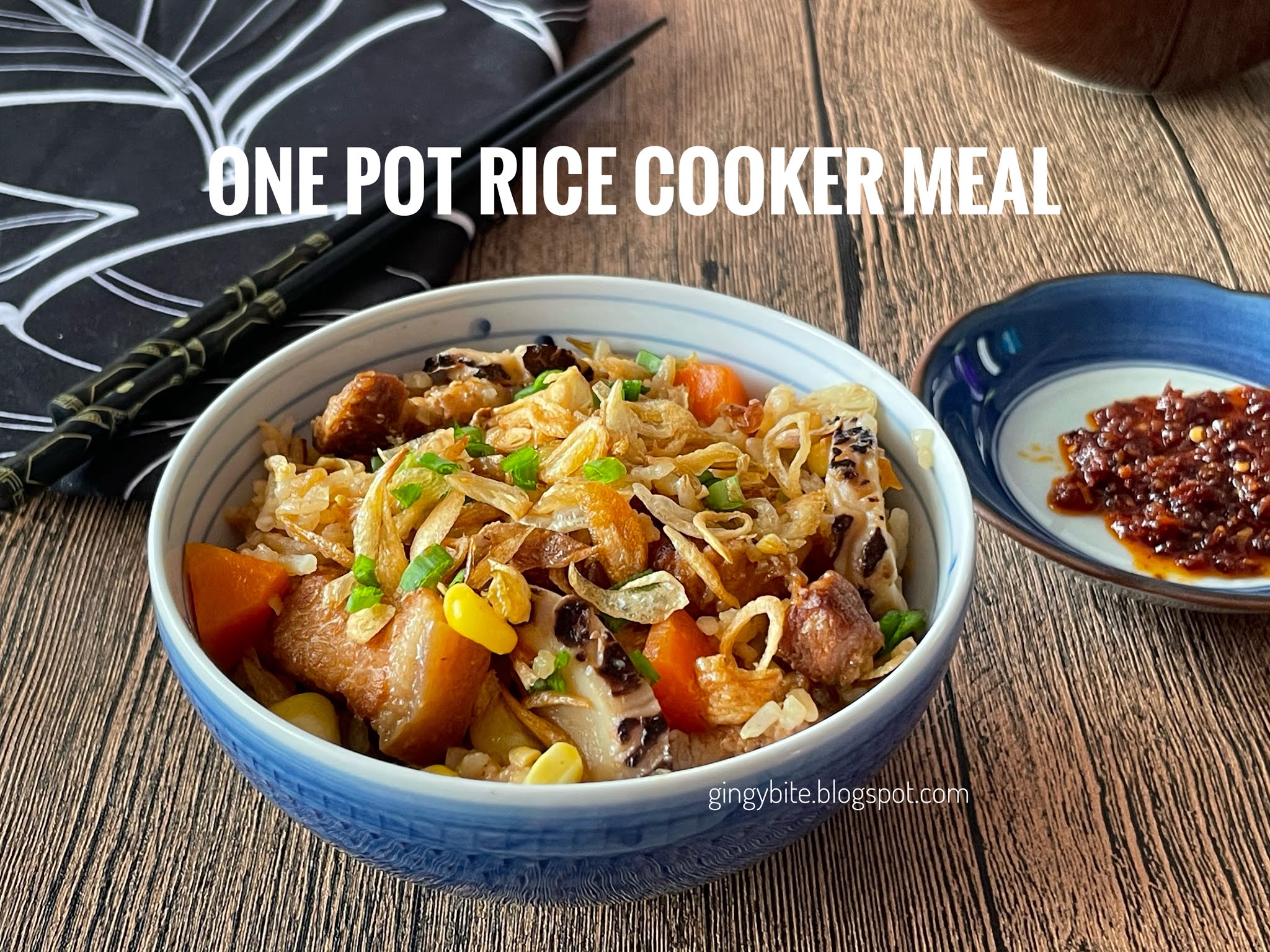 One Pot Rice Cooker Meal