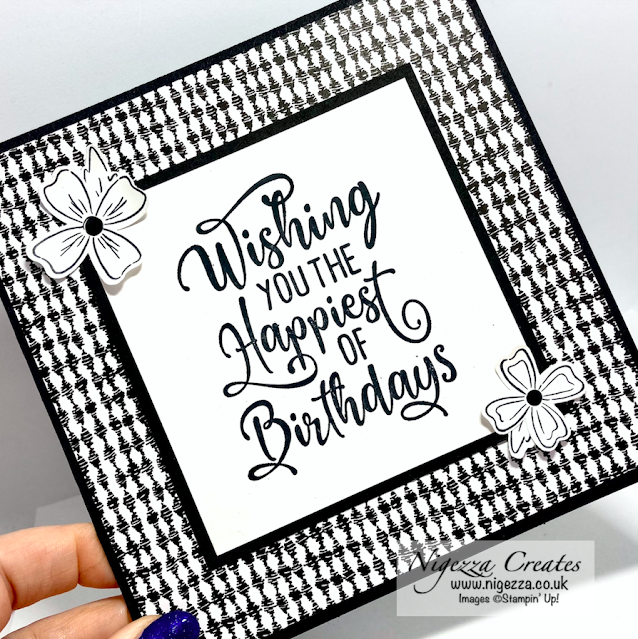 Come Crafting With Jill & Gez Facebook Live Replay: Square Birthday Card