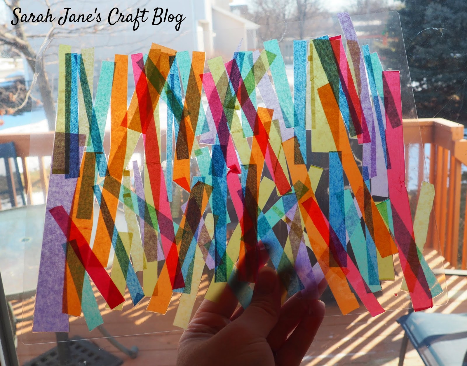 Laminated Tissue Paper Bookmarks