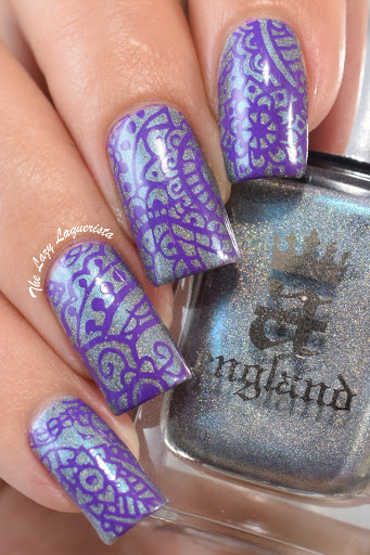 Manicure Manifesto: Born Pretty Store #1 Purple Nail Art Template ...