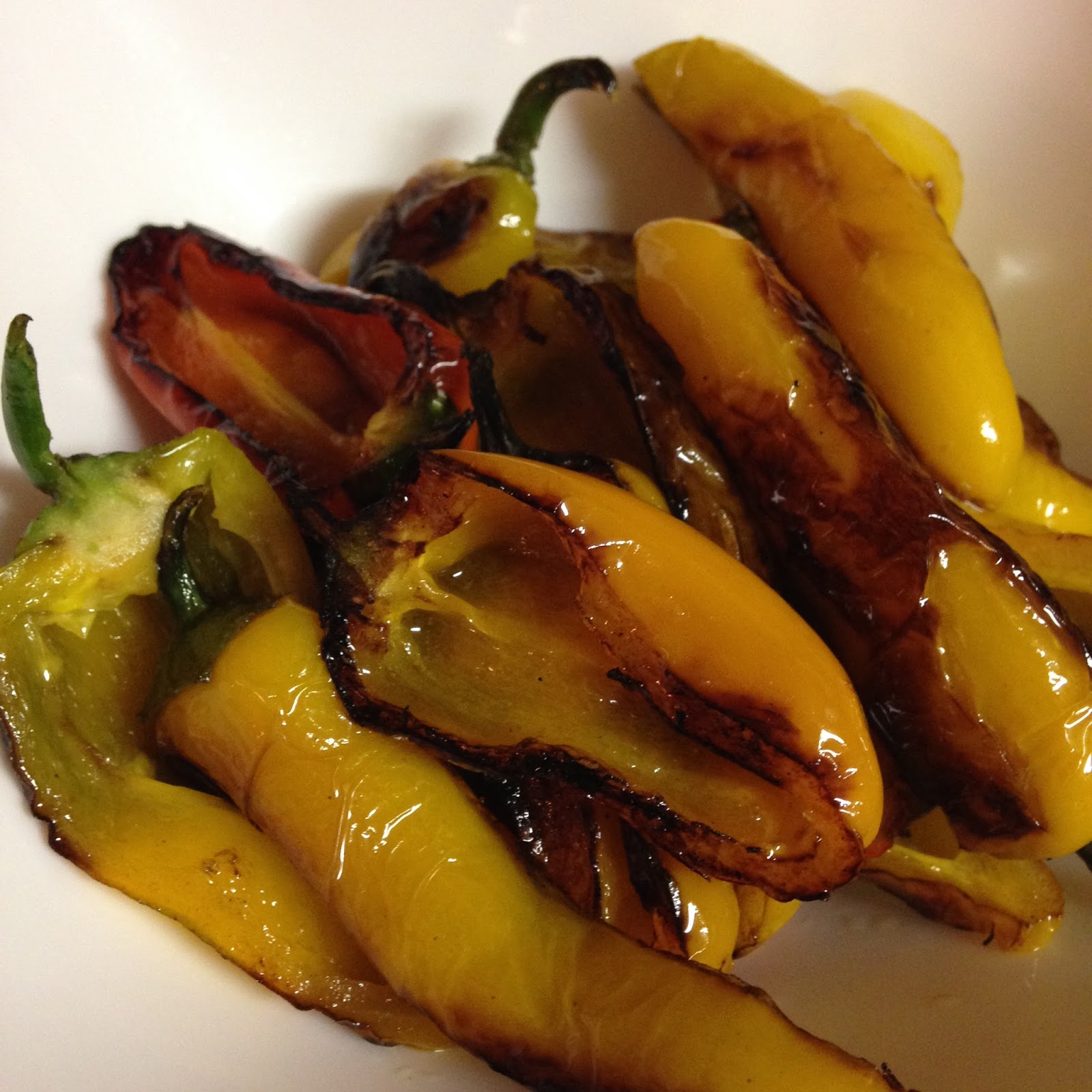 Vegans Have Superpowers Pimientos de Padron (Roasted Peppers)
