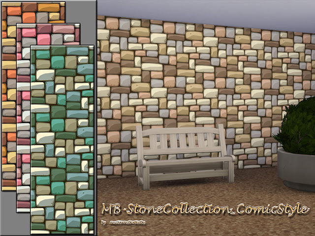 Стены с кирпичным покрытием для Sims 4 со ссылкой для скачивания