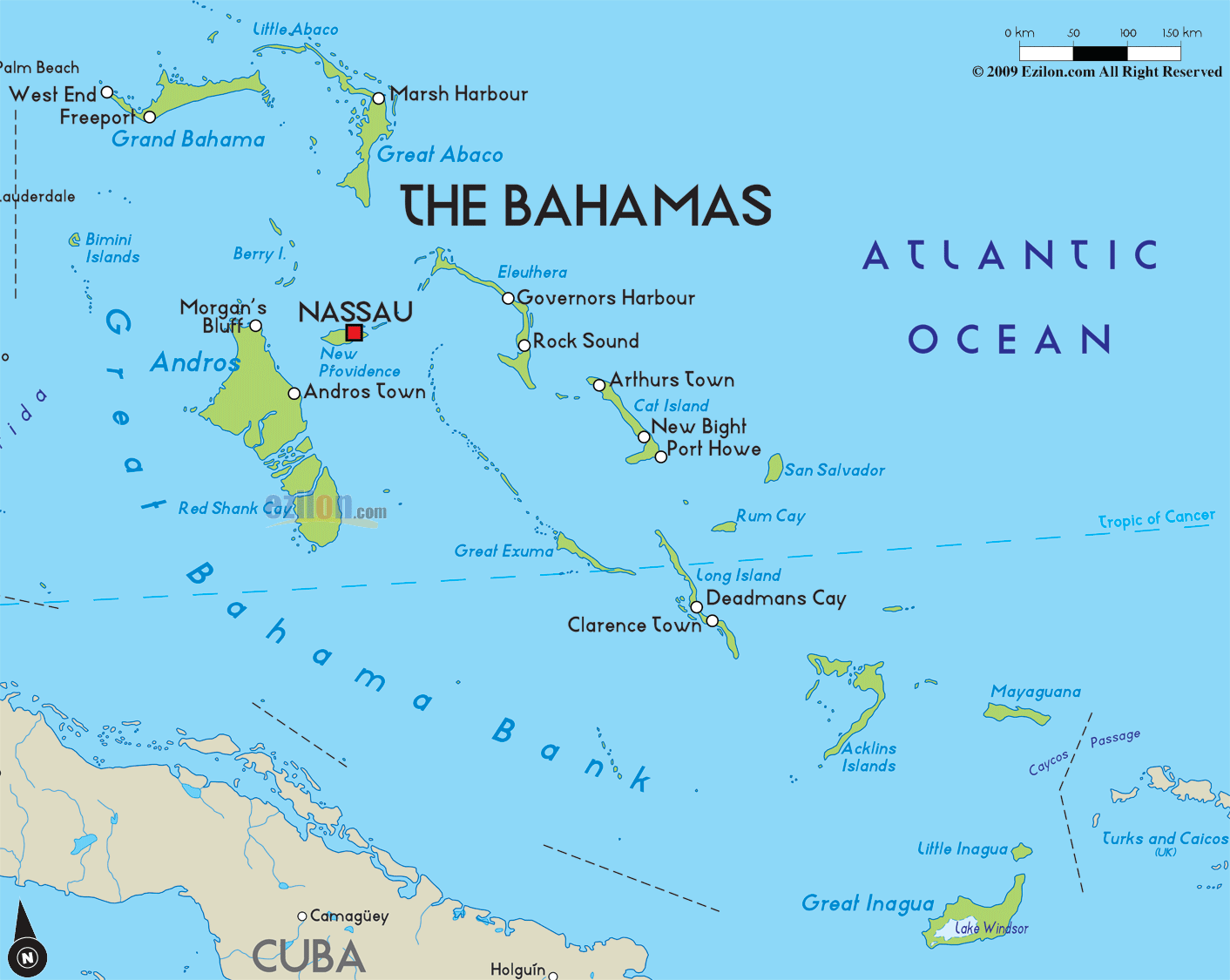 Открой карту островов. Острова Багамы на карте. Нассау Багамские острова на карте.