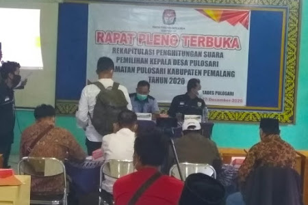   Sukses Penyelenggaraan Pilkades di Kabupaten Pemalang, Berikut Daftar Kades Terpilih