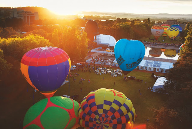 RISE BY AIR BALLOON