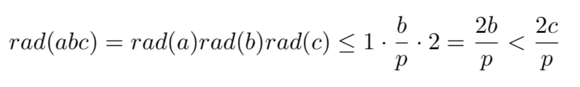 Professor Quibb The abc Conjecture abc Triples