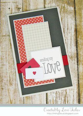 Sending My Love card-designed by Lori Tecler/Inking Aloud-stamps and dies from WPlus9