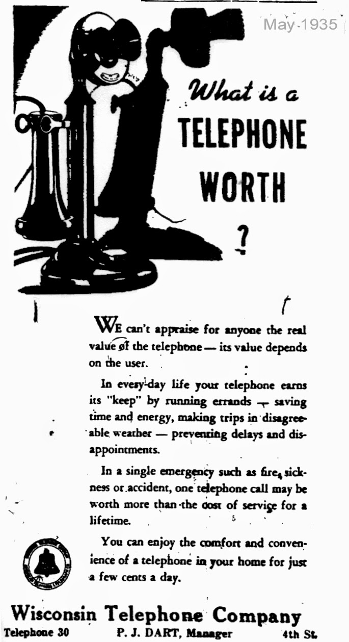 Kewaunee County History Algoma and the Telephone Party Lines