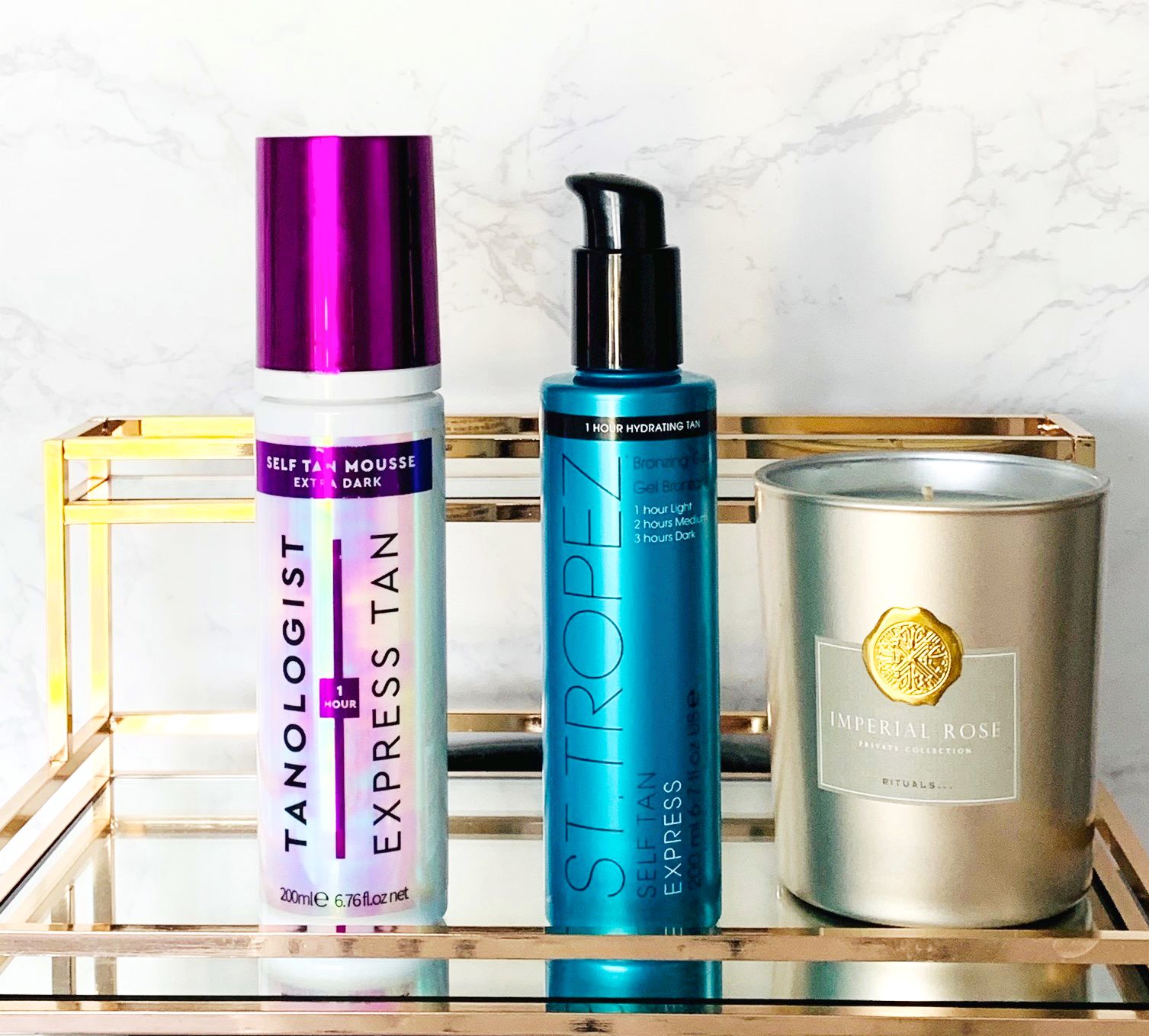 Express Tan Comparison St Tropez VS Tanologist Beautylymin