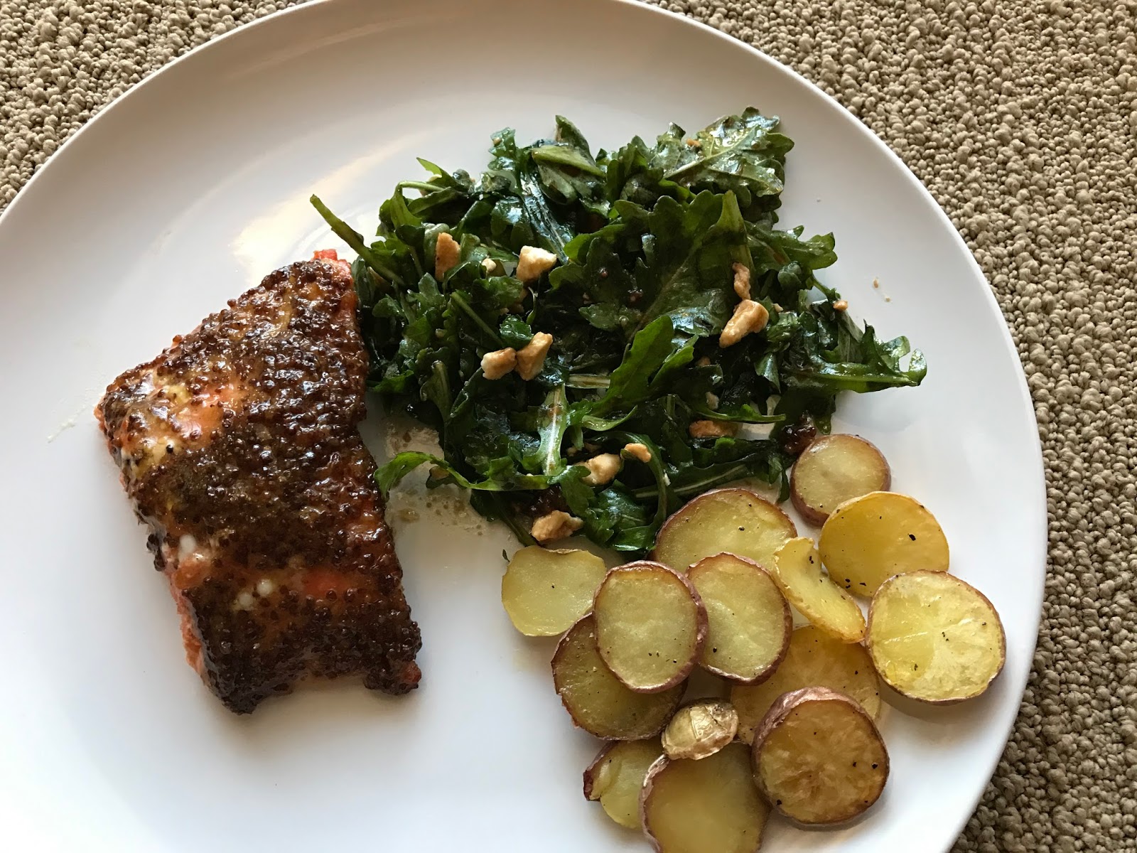 How to make Brown sugar and ginger glazed salmon