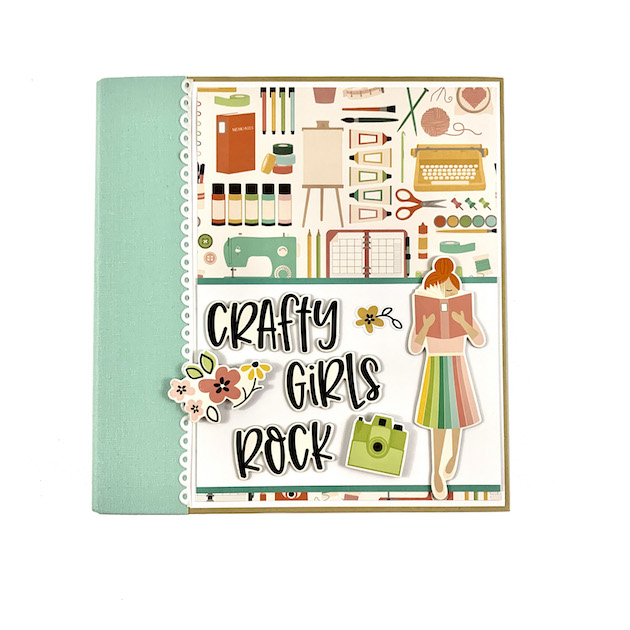 Crafty Girls Rock Scrapbook Album by Artsy Albums