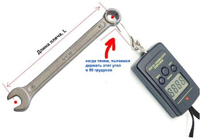 Как затянуть болт без динамометрического ключа