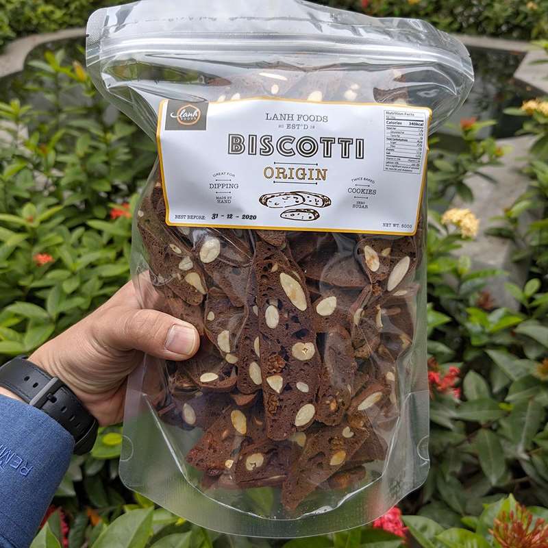 Lanhfoods Bánh Biscotti vị Chocolate