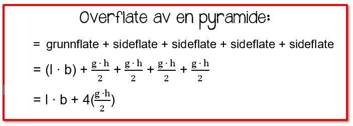 Hvordan Regne Ut Volum Av Pyramide