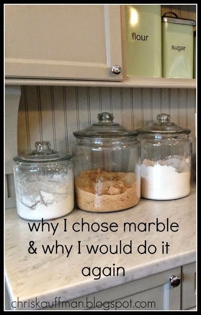 Why I chose marble