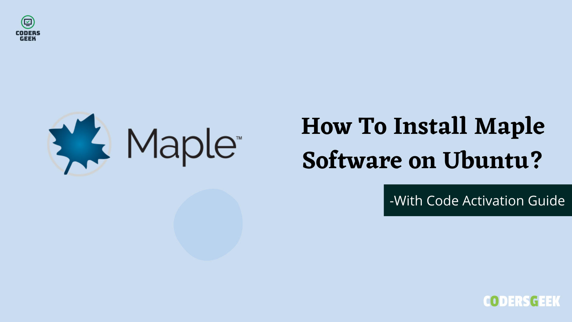 How To Install Maple Software in Ubuntu?