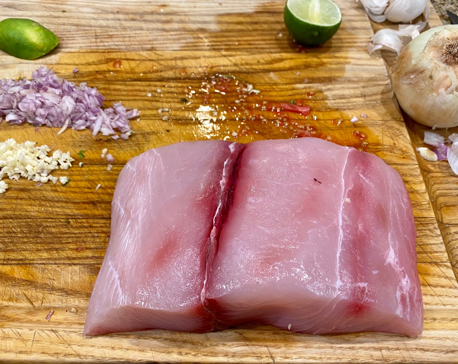 GREAT EATS HAWAII GRILLED MAHI MAHI WITH AVOCADO SALSA