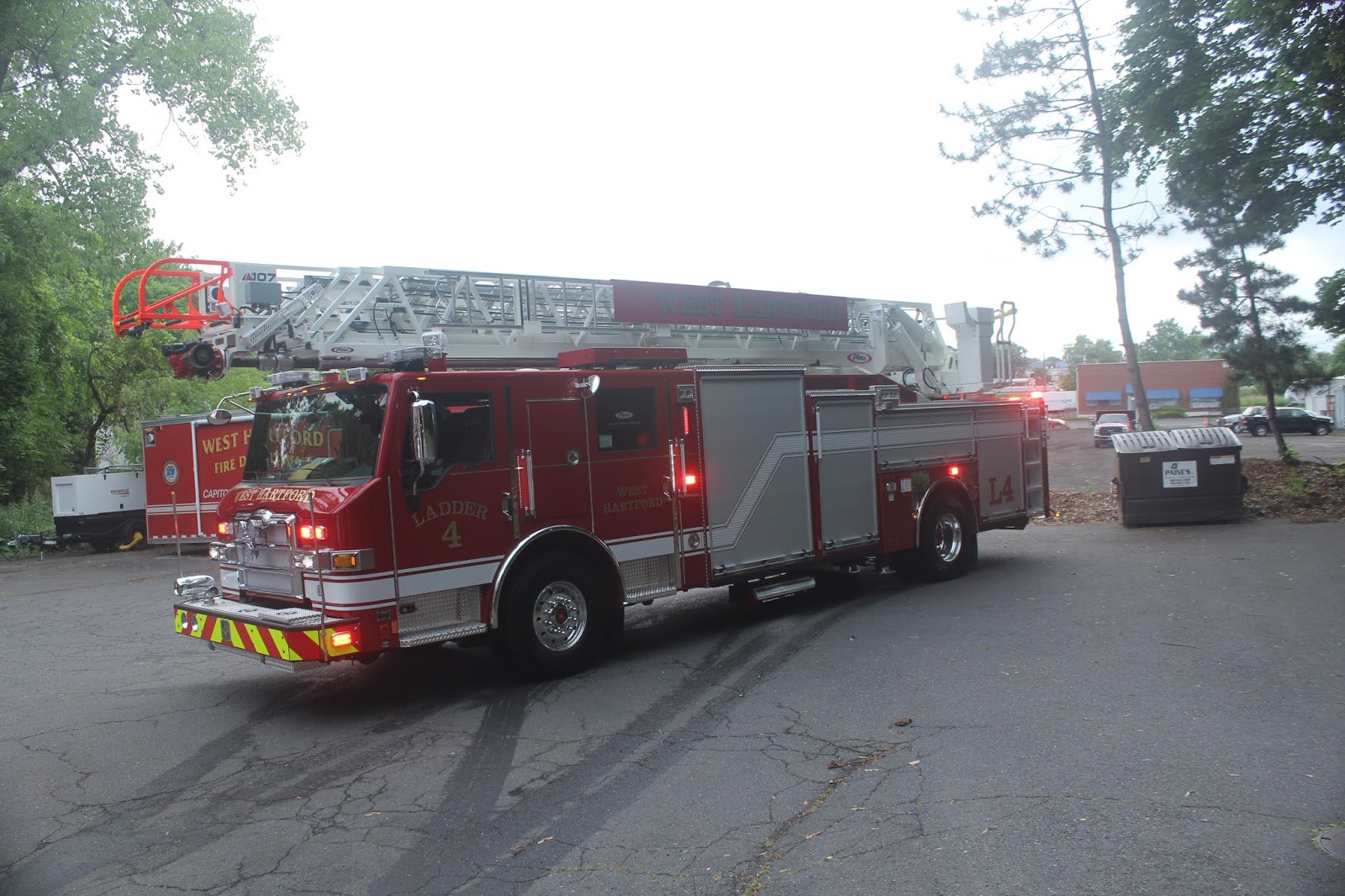 Fire Mike On All Things Fire WEST HARTFORD CT BRAND NEW LADDER 4