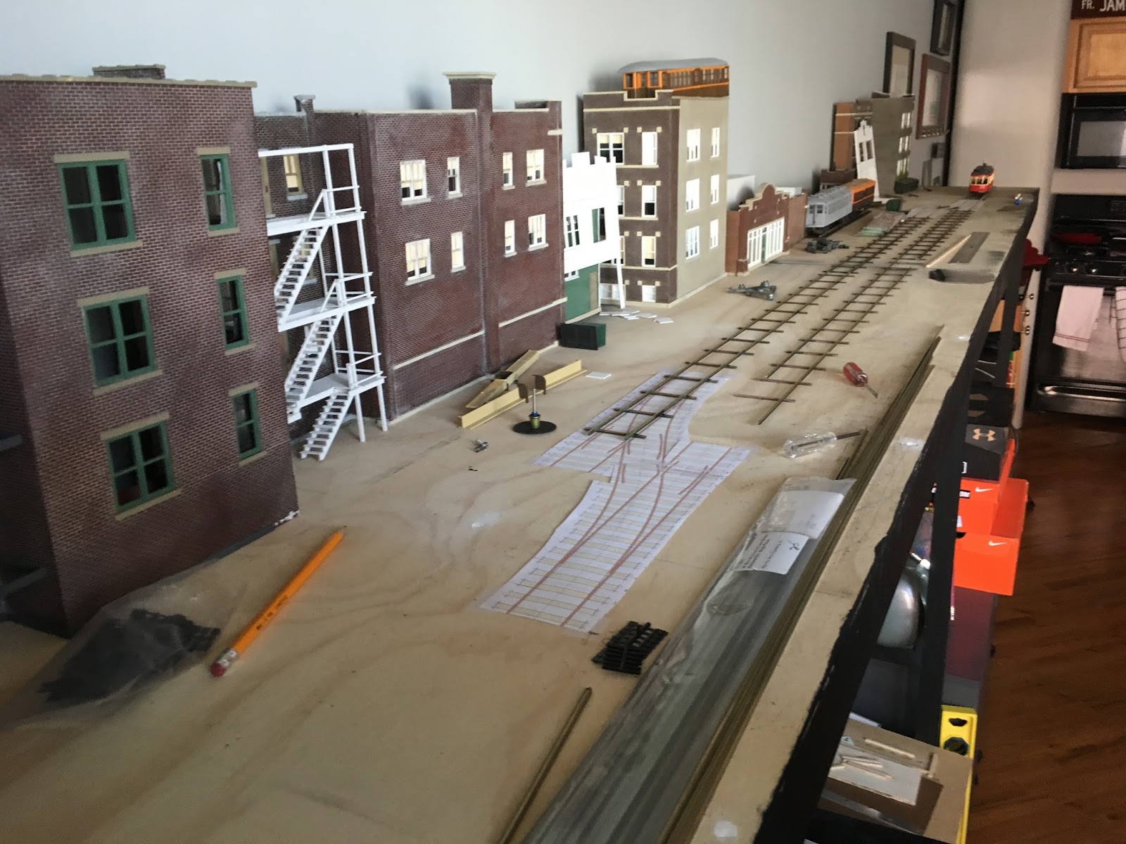 CTA O Scale L Layout Track Layout