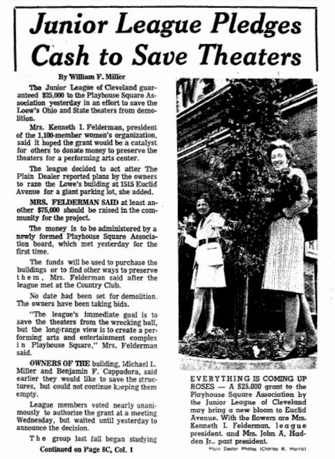 Frank's Place Playhouse Square Association The Early Years