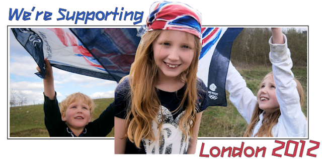 supporting team gb olympics 2012 london children flag scarves