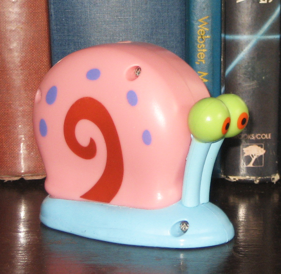 spongebob gary toy
